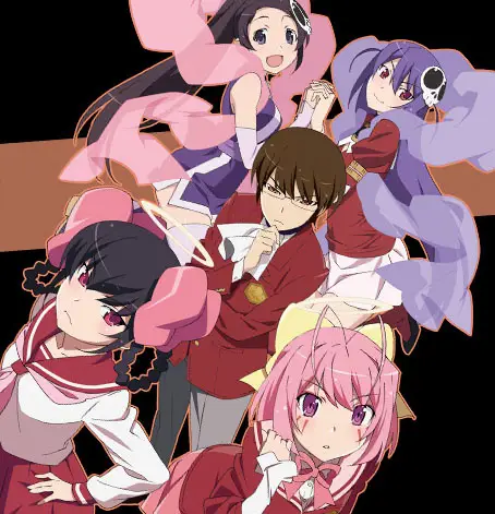 Gambar para karakter dalam anime The World God Only Knows