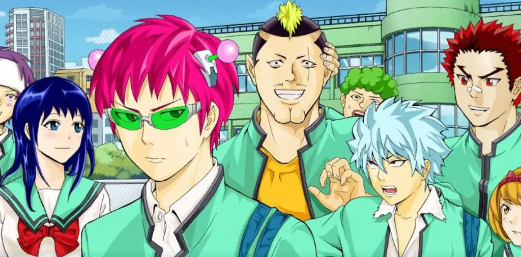 Gambar para karakter Saiki Kusuo no Psi-nan