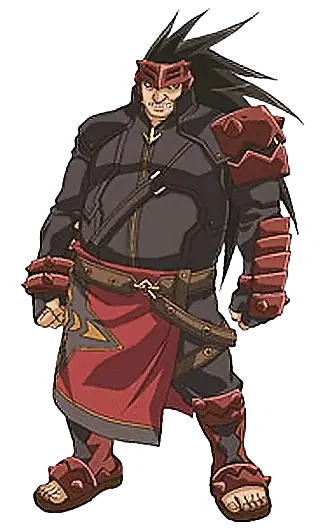 Gambar karakter-karakter dalam Chrome Shelled Regios