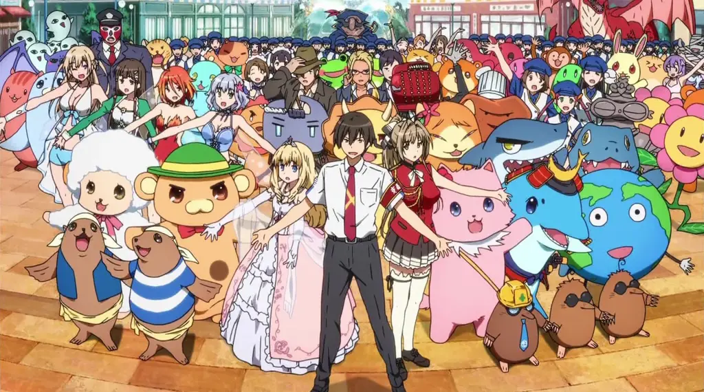 Karakter-karakter dalam Amagi Brilliant Park