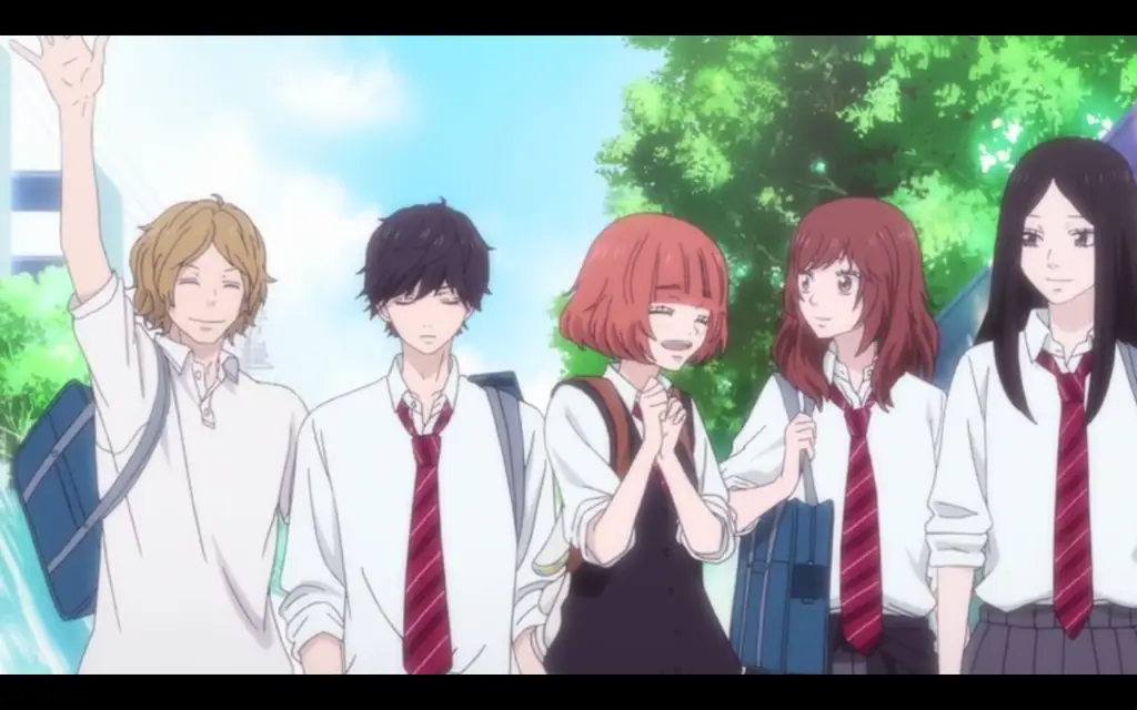 Karakter-karakter dalam Ao Haru Ride