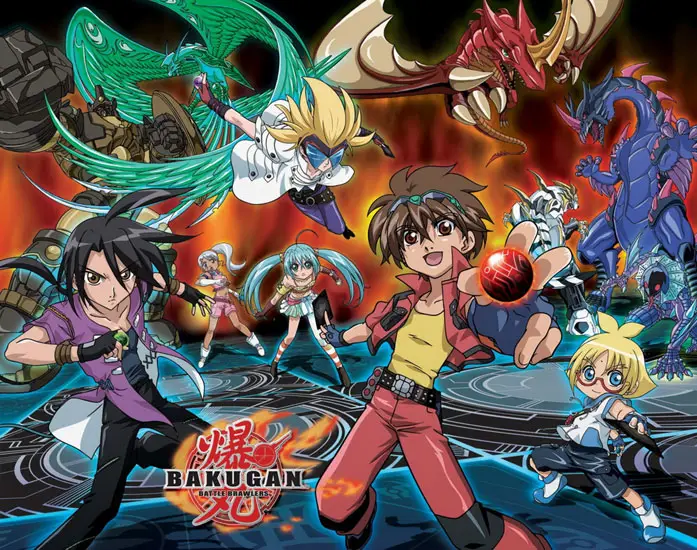 Gambar karakter Bakugan Battle Brawlers