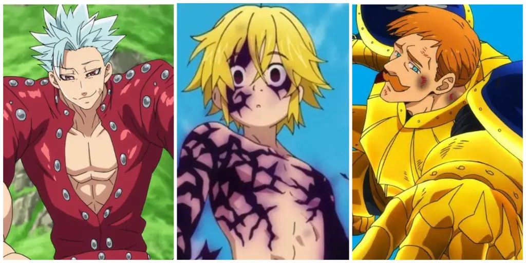 Karakter-karakter anime Nanatsu no Taizai