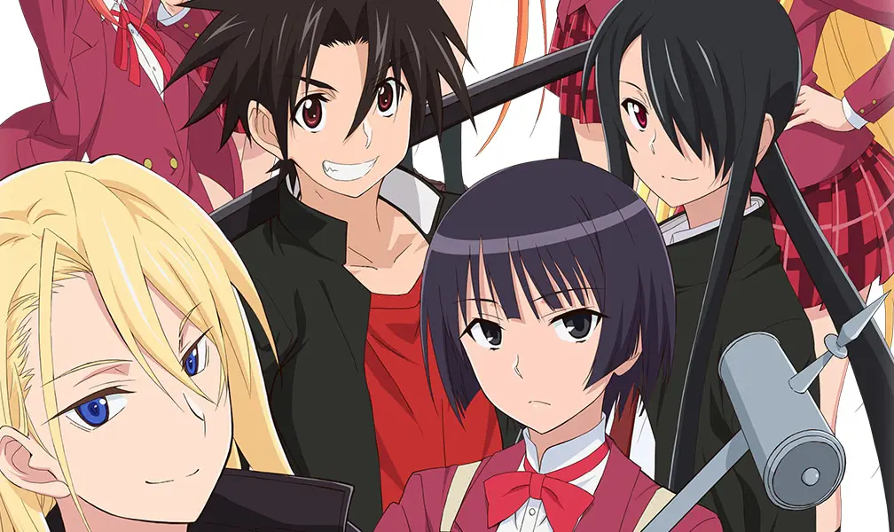 Gambar karakter-karakter utama dalam UQ Holder!