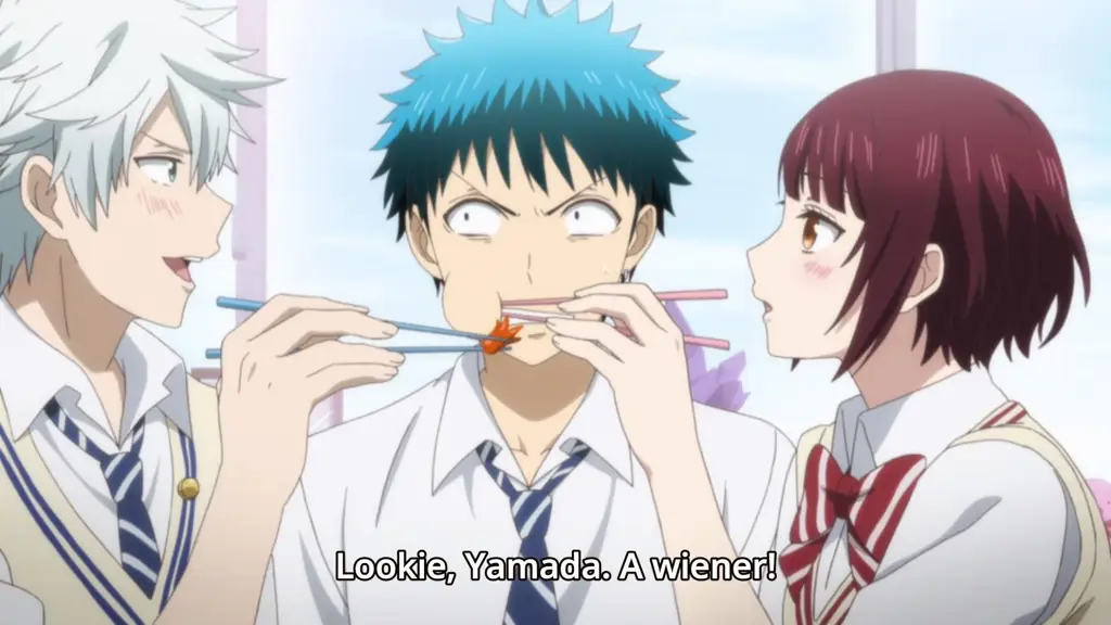 Gambar anime Yamada-kun dan Tujuh Penyihir