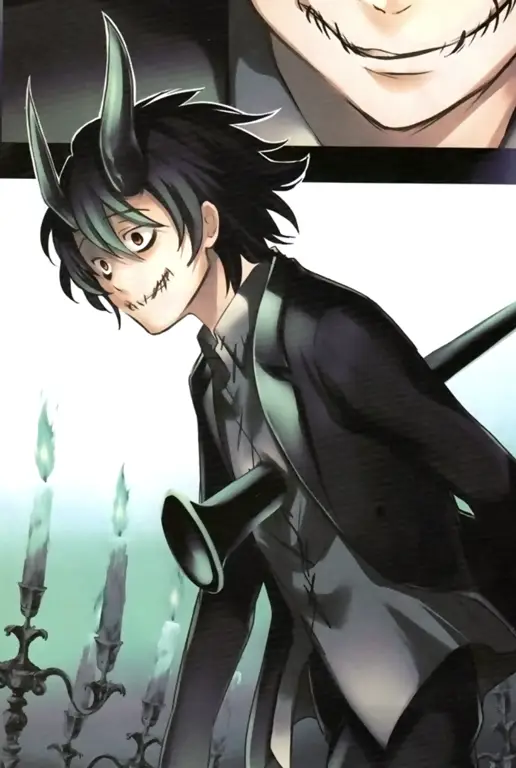 Gambar para karakter manga Servamp