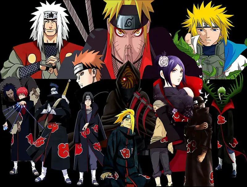 Gambar para karakter Naruto Shippuden