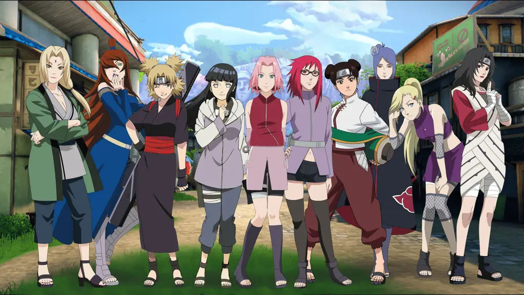 Gambar karakter-karakter Naruto Shippuden