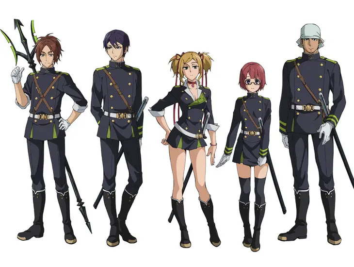 Karakter-karakter dalam arc Nagoya Owari no Seraph