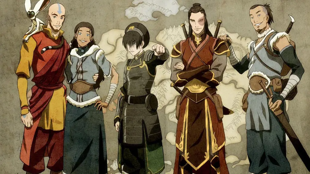 Karakter-karakter utama di Avatar: The Last Airbender