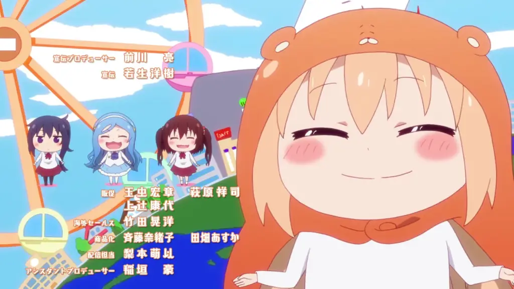 Gambar para karakter Himouto Umaru-chan R