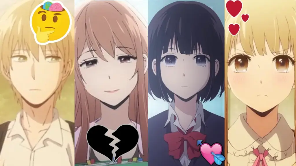 Karakter-karakter dalam anime Kuzu no Honkai