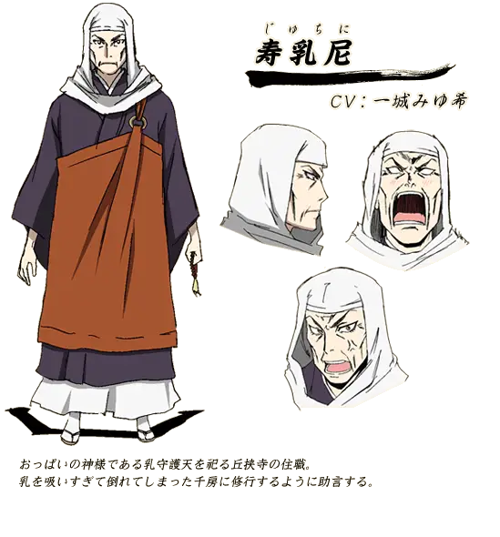 Para karakter utama dan pendukung dalam anime Manyuu Hikenchou Karakter-karakter dalam anime Manyuu Hikenchou