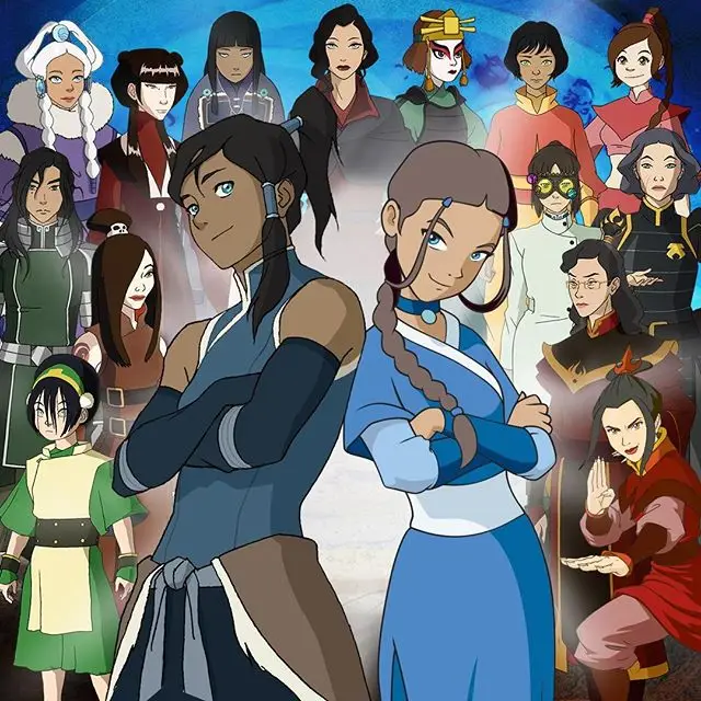 Gambar para karakter Avatar The Last Airbender