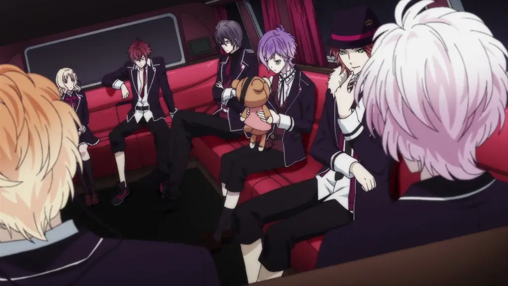 Para karakter utama Diabolik Lovers Gambar para karakter Diabolik Lovers