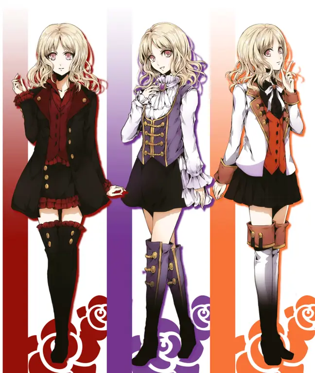 Gambar para karakter Diabolik Lovers