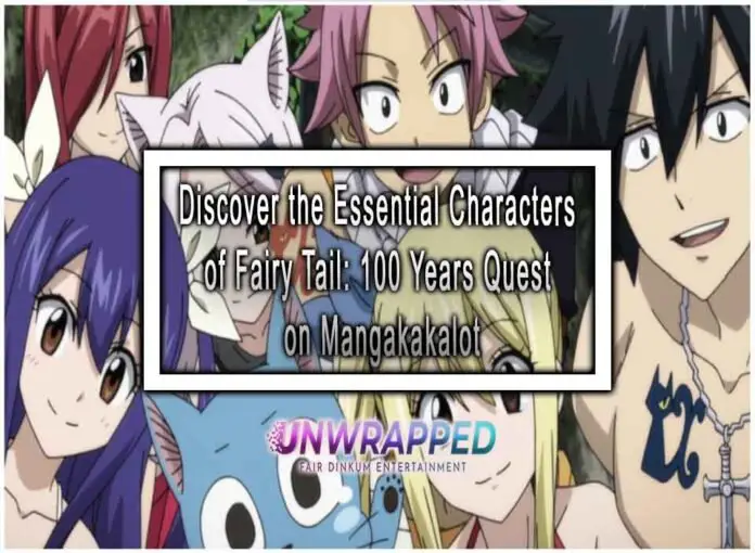 Ilustrasi para karakter Fairy Tail di 100 Year Quest