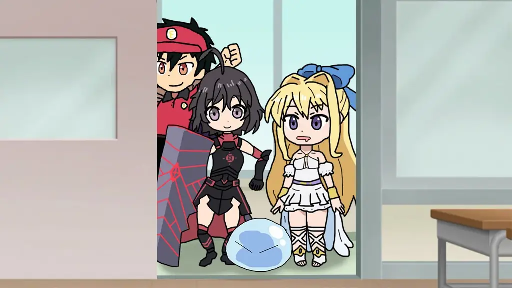 Karakter-karakter dari Isekai Quartet