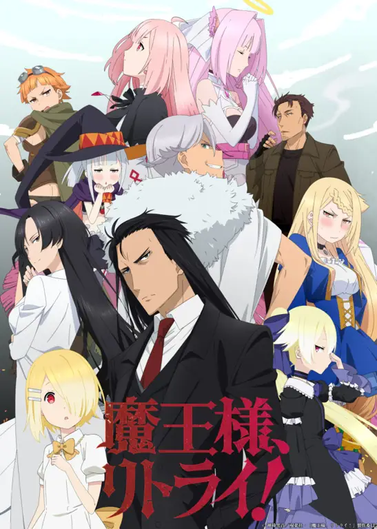 Para Karakter Utama Maou Sama Retry Karakter-karakter di Anime Maou Sama Retry