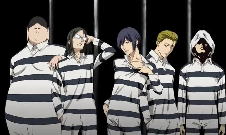 Gambar para karakter utama Prison School