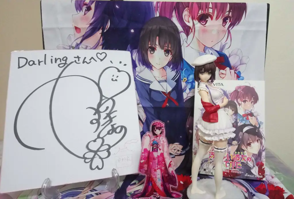 Gambar para karakter utama Saekano