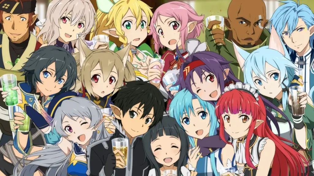 Karakter-karakter dalam Sword Art Online