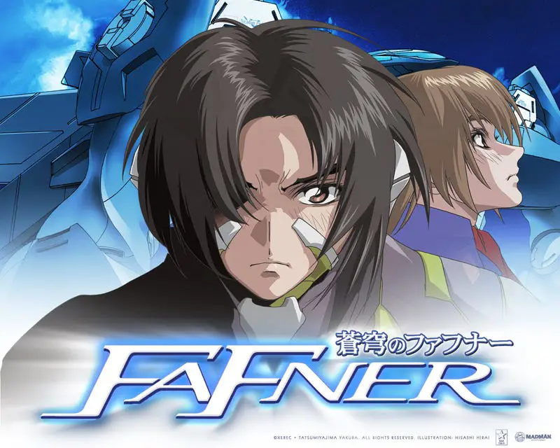 Gambar karakter-karakter utama Soukyuu no Fafner