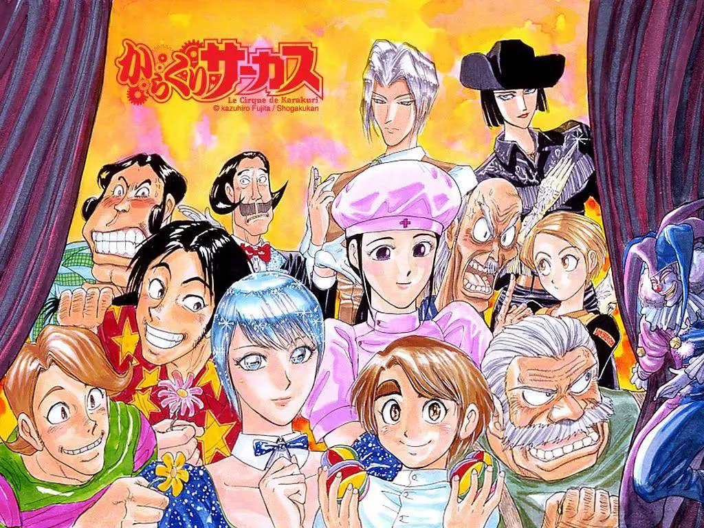 Karakter-karakter utama dalam anime Karakuri Circus