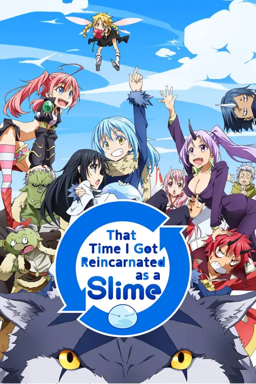 Karakter-karakter utama dalam anime Tensei Shitara Slime Datta Ken