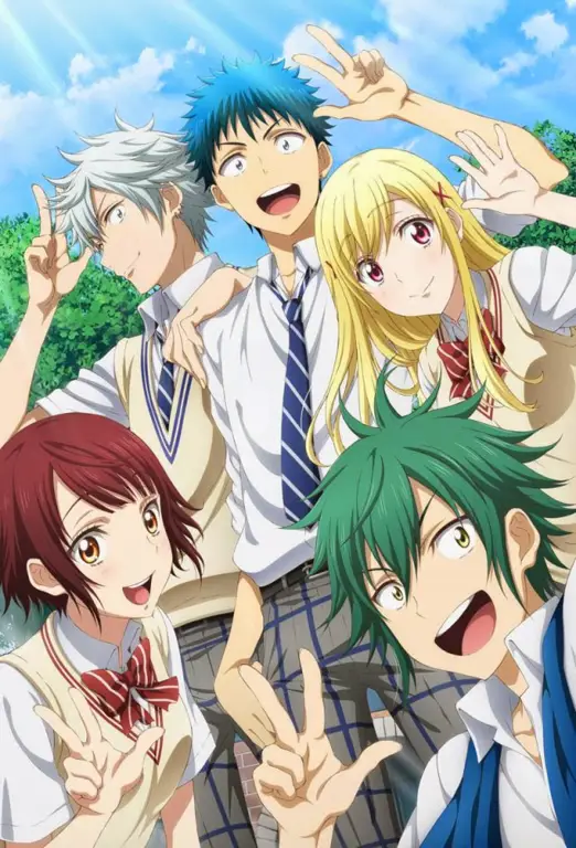 Karakter-karakter dalam anime Yamada-kun dan Ketujuh Penyihir