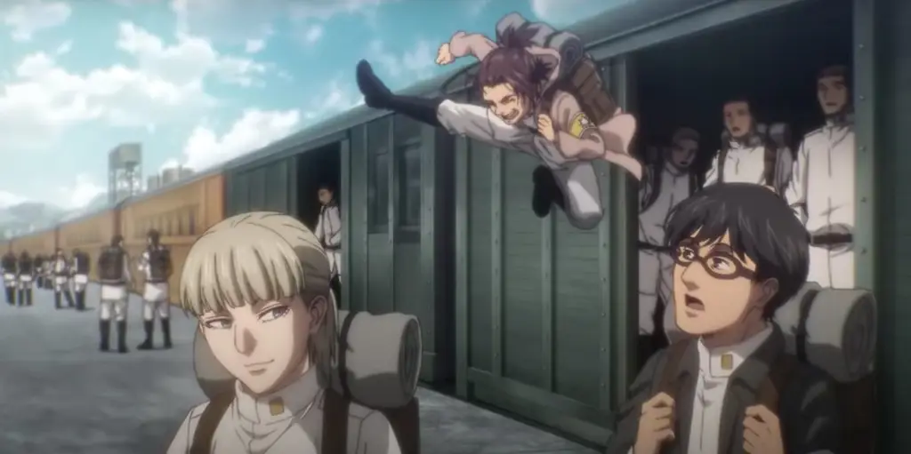 Para karakter utama Karakter-karakter utama di Attack on Titan Season 4