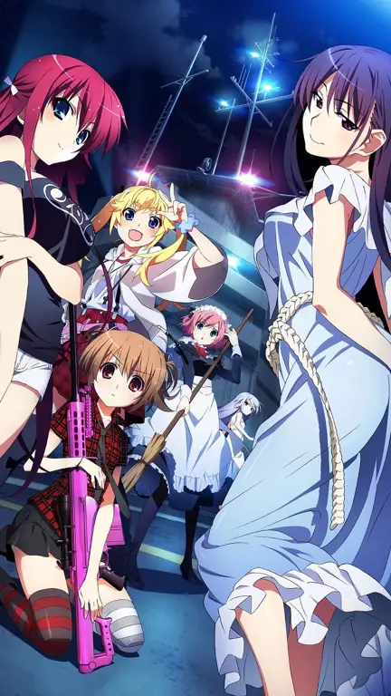 Para karakter yang menarik dalam Grisaia no Rakuen Karakter-karakter utama dalam Grisaia no Rakuen