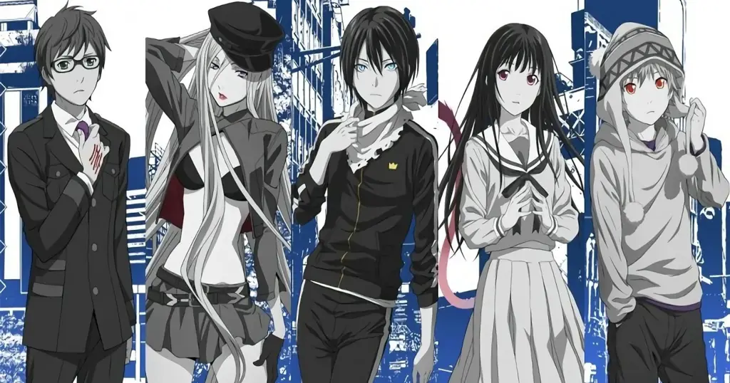 Karakter-karakter utama dalam Noragami Aragoto