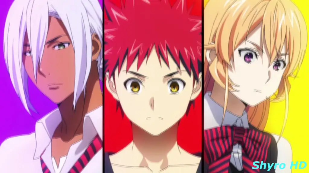 Karakter-karakter utama Shokugeki no Soma Season 2