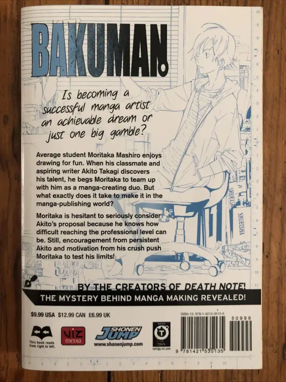 Gambar para kreator anime Bakuman