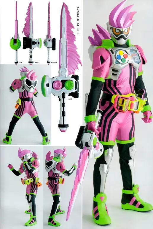 Para karakter utama Kamen Rider Ex-Aid