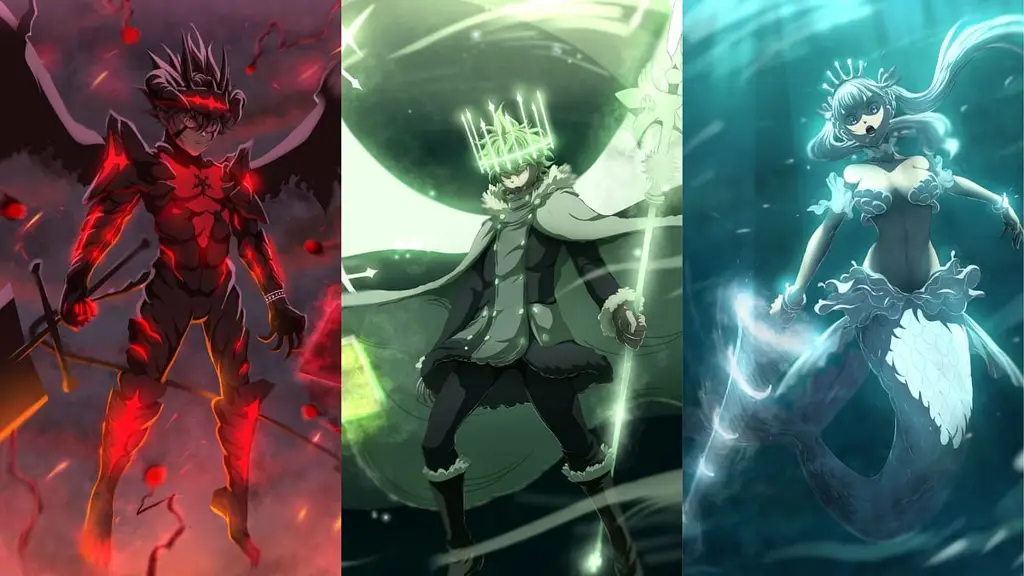 Gambar para Ksatria Sihir Black Clover