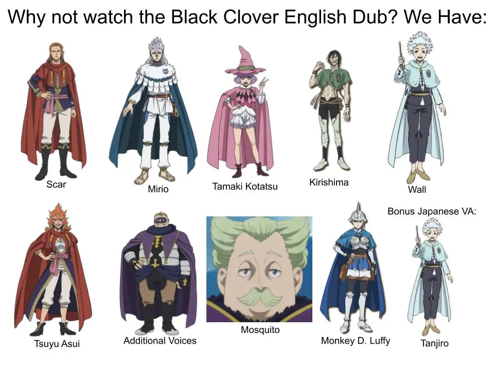 Para Ksatria Sihir Black Clover