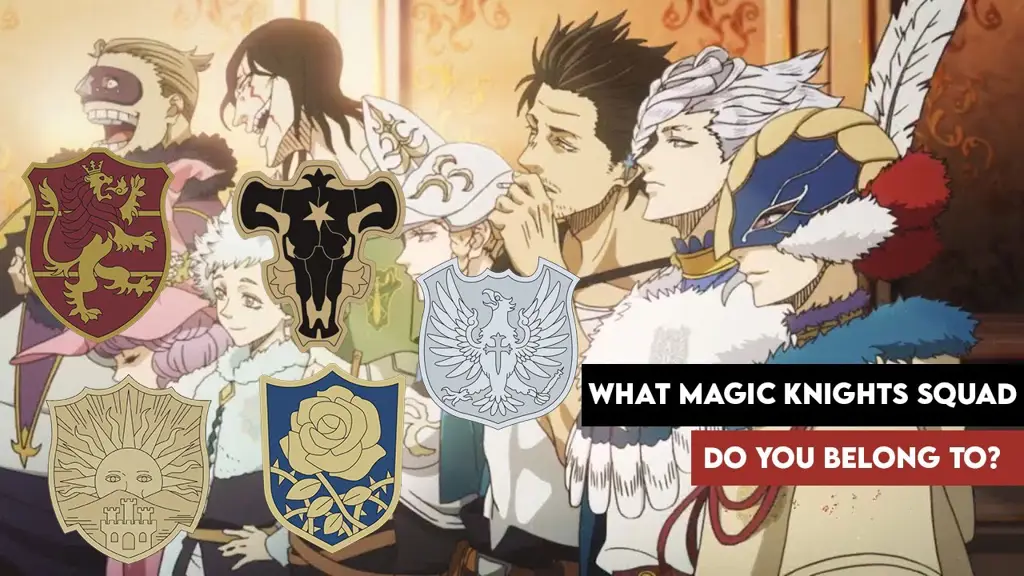 Para Ksatria Sihir yang gagah berani Para Ksatria Sihir Black Clover