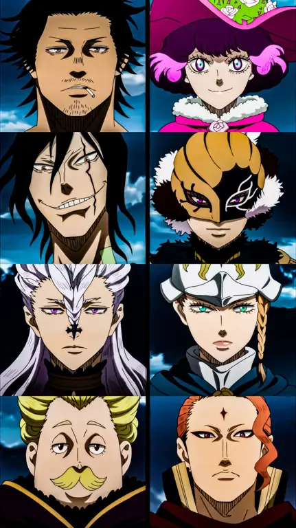 Para Ksatria Sihir di Black Clover