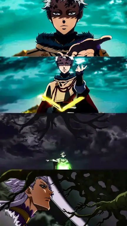 Gambar para Ksatria Sihir Black Clover