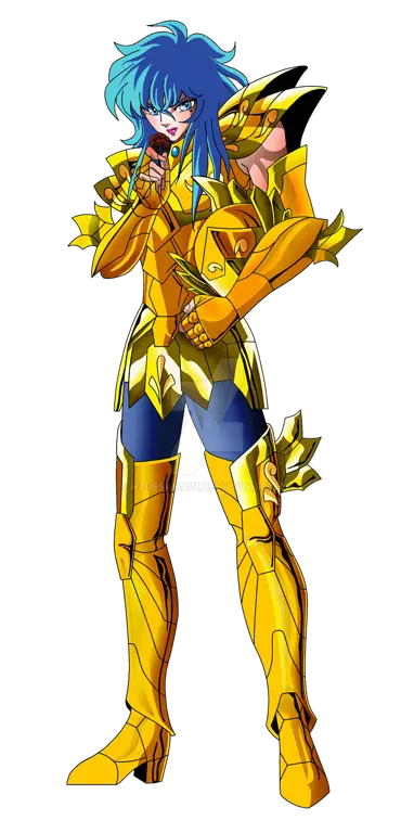 Para karakter Saint Seiya dalam berbagai pose heroik