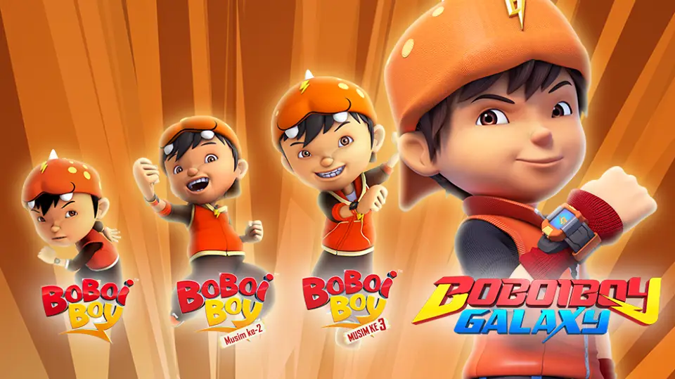 Gambar para karakter Boboiboy Galaxy