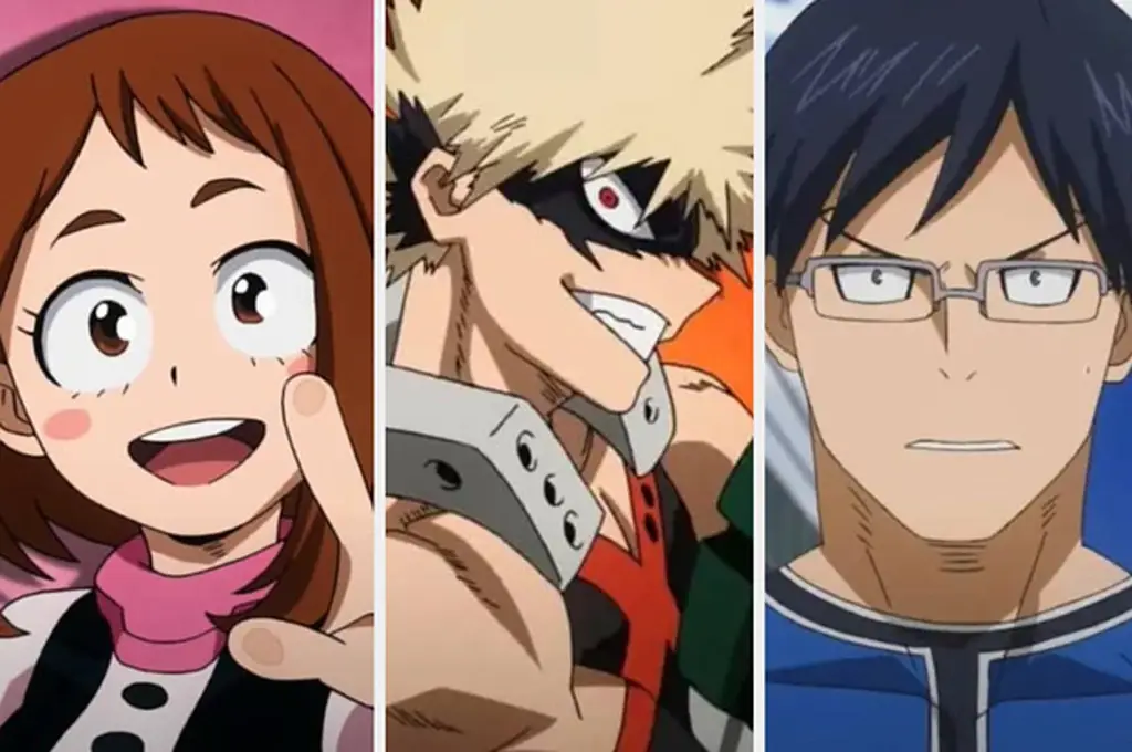 Karakter-karakter utama dalam anime My Hero Academia