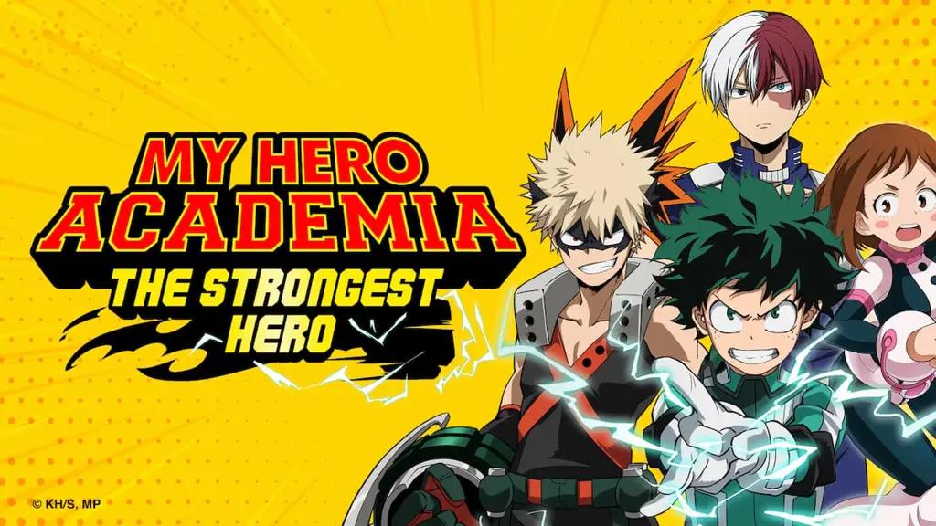 Gambar karakter-karakter dalam anime Boku no Hero Academia