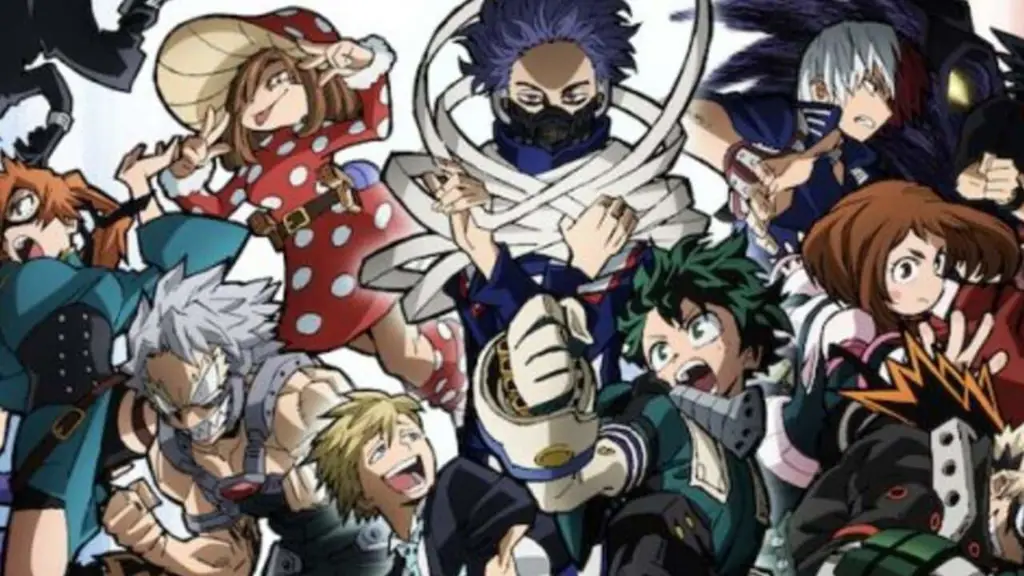 Gambar para karakter di My Hero Academia Season 6