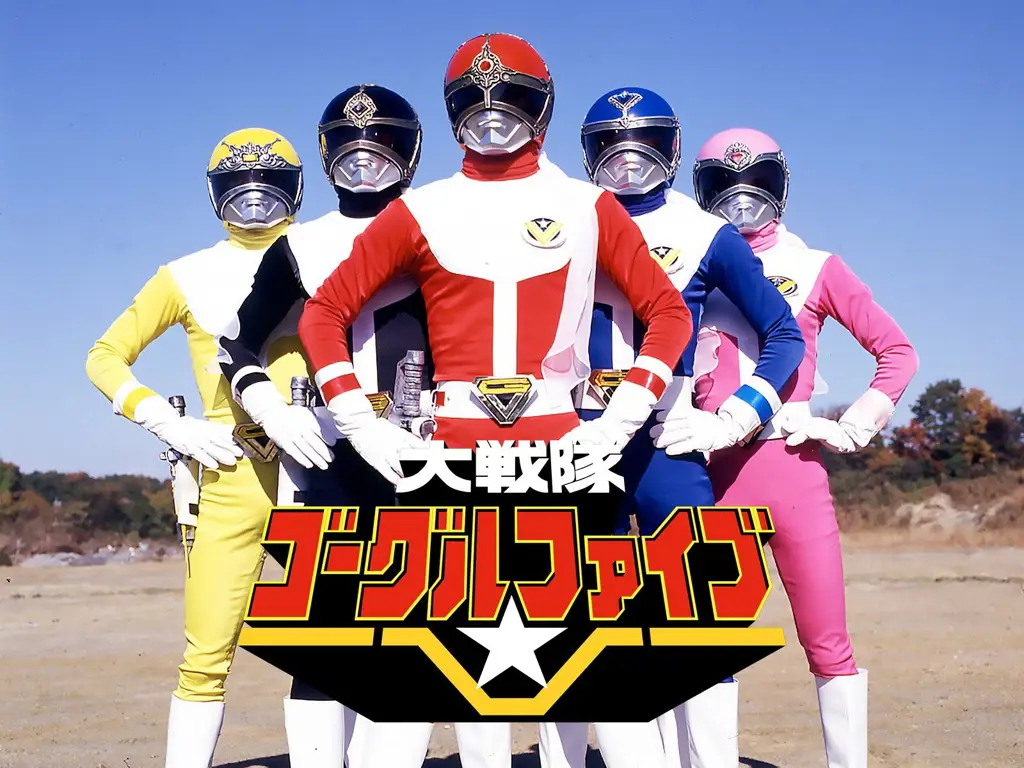 Para anggota tim Dai Sentai Goggle V