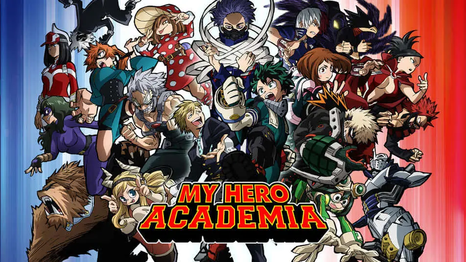 Gambar grup karakter My Hero Academia