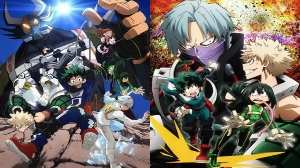 Gambar para karakter My Hero Academia di OVA 1