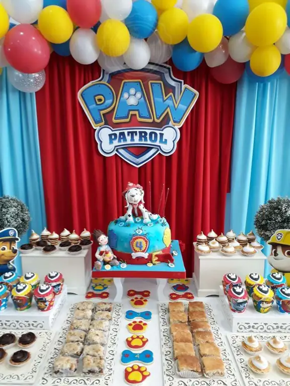 Gambar para karakter Paw Patrol